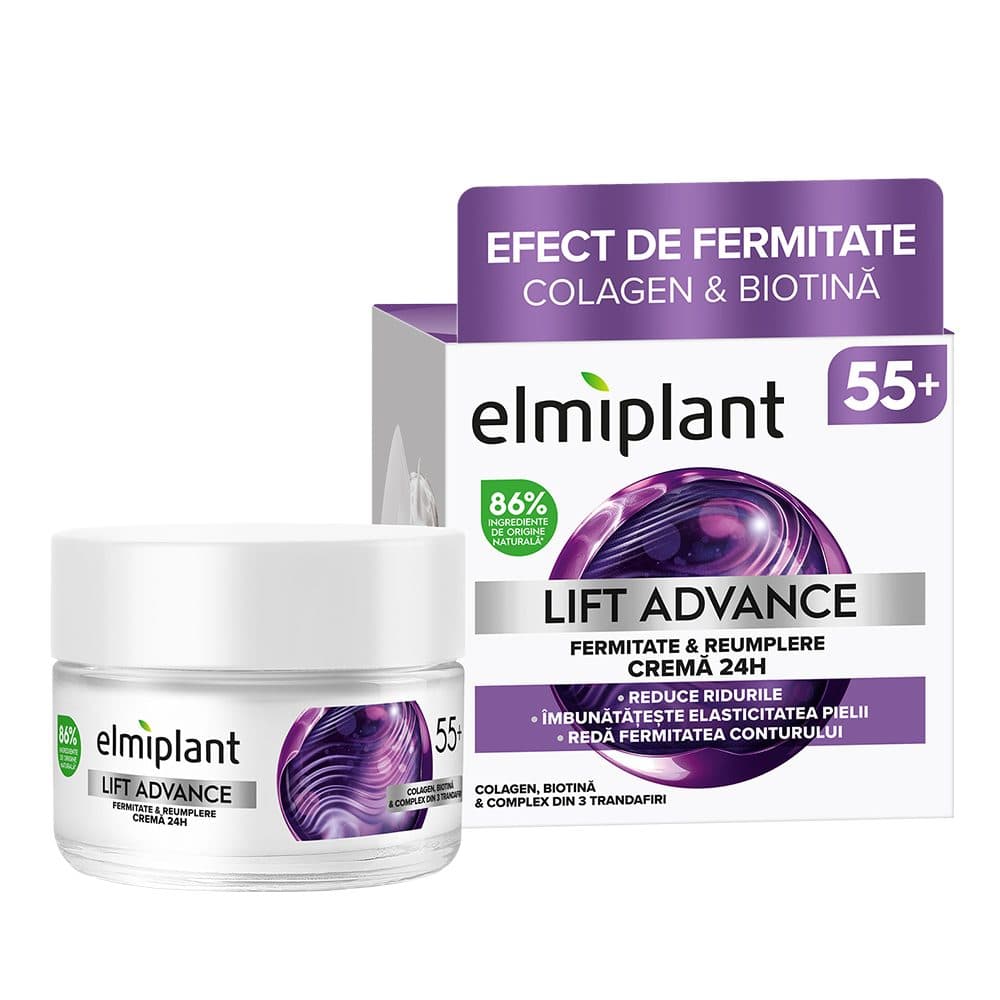 Crema de Zi, Elmiplant, Lift Advance 55+, 50 ml