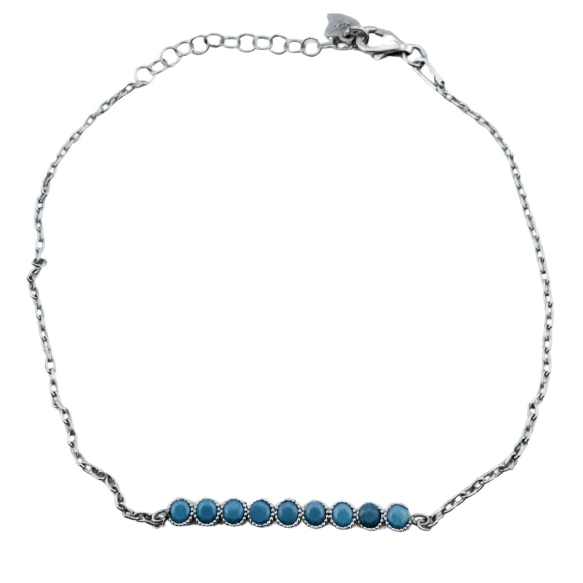 Bratara pentru Dame, Jolie Silver, Argint 925, Model Tenis cu 9 Pietre, Ajustabila, 2.12 gr, Argintiu