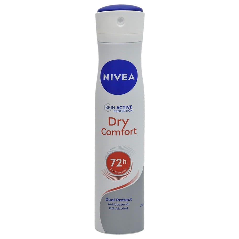 Antiperspirant Deodorant, Nivea, 200 ml Dry Comfort