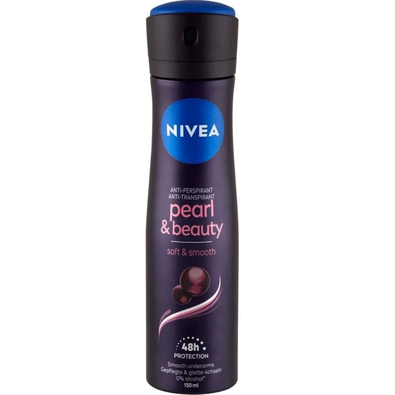 Antiperspirant Deodorant, Nivea, 150 ml Pearl Beauty Quick Dry