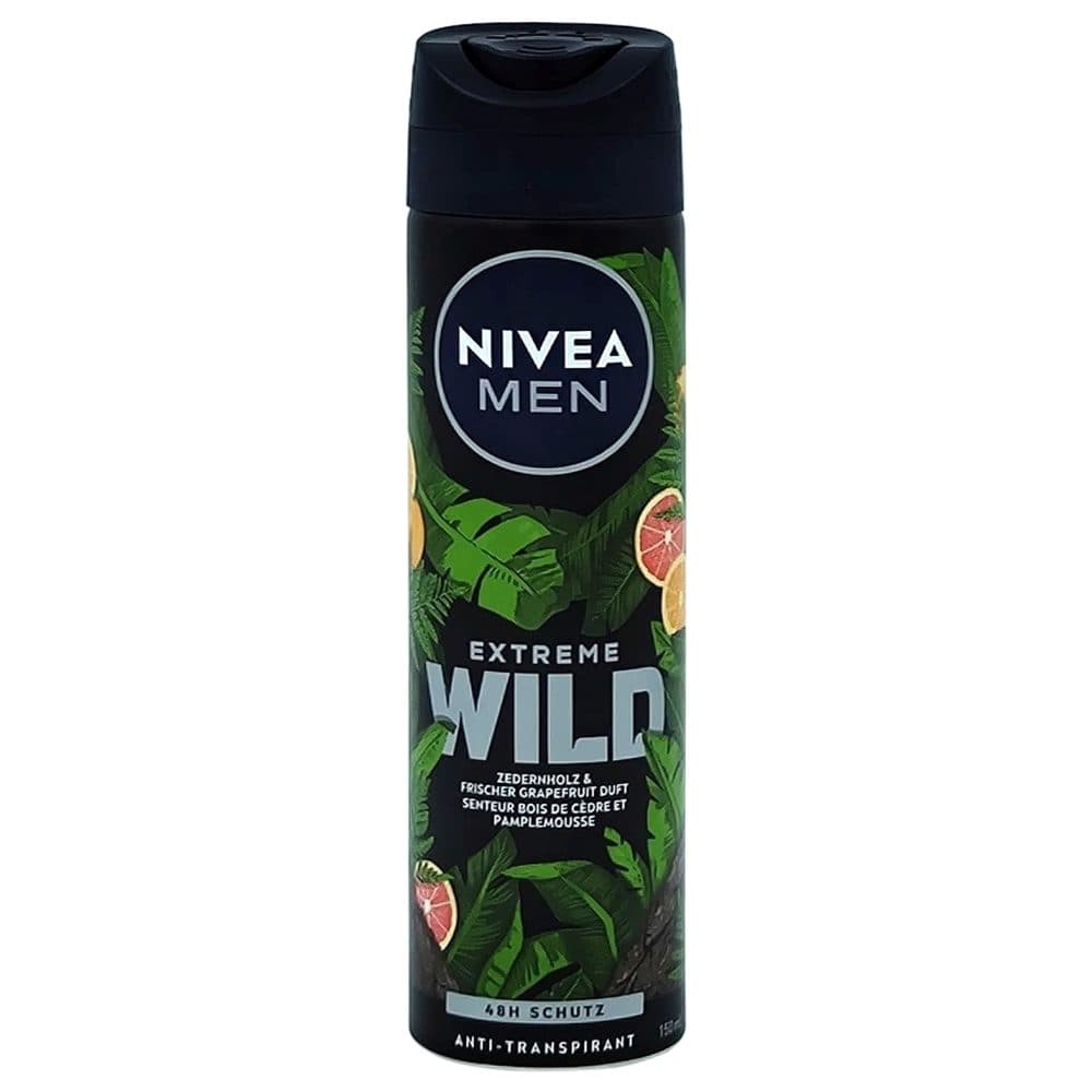 Antiperspirant Deodorant, Nivea, 150 ml Men Extreme Wild Exotic