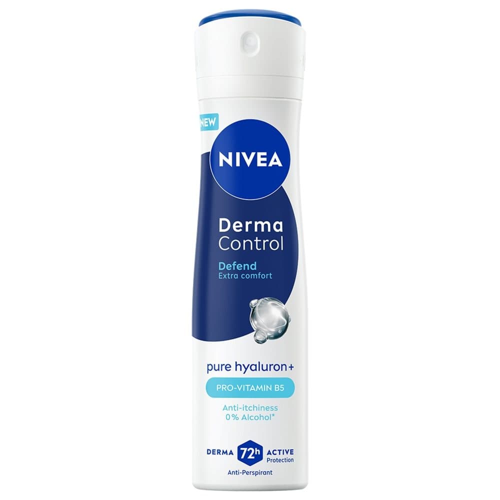 Antiperspirant Deodorant, Nivea, 200 ml Derma Control Defend