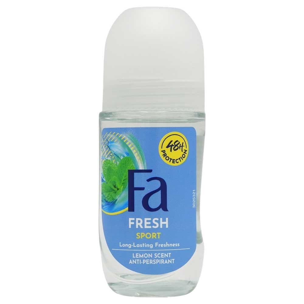 Antiperspirant Roll-On, Fa, 50 ml Sport Dp Sporty Fresh