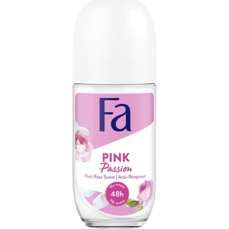 Antiperspirant Roll-On, Fa, 50 ml Pink Passion