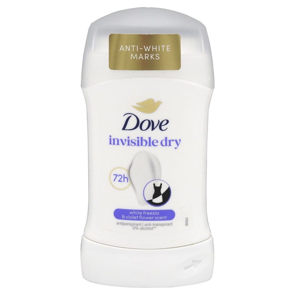 Antiperspirant Stick, Dove, 50 ml Invisible Dry 72H