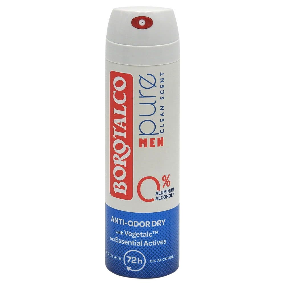 Antiperspirant Deodorant, Borotalco, 150 ml Men Pure