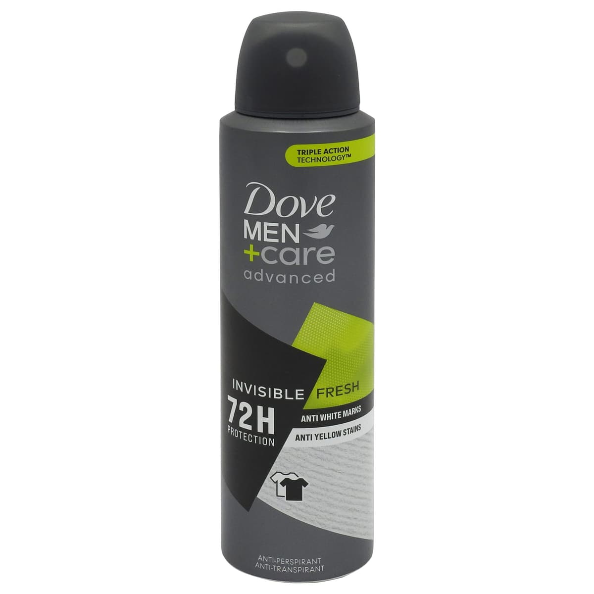 Antiperspirant Deodorant, Dove, 150 ml Men Advanced Care Invisible Fresh