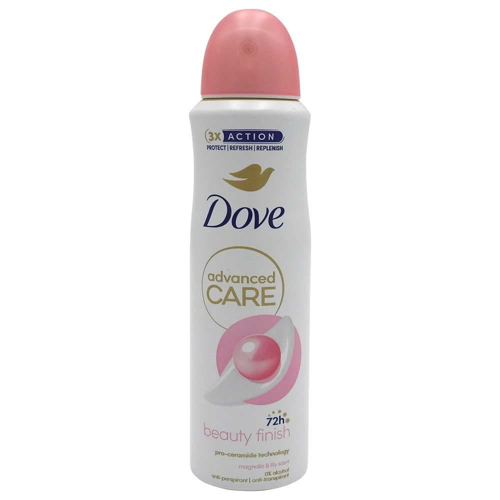 Antiperspirant Deodorant, Dove, 150 ml Advanced Care Beauty Finish