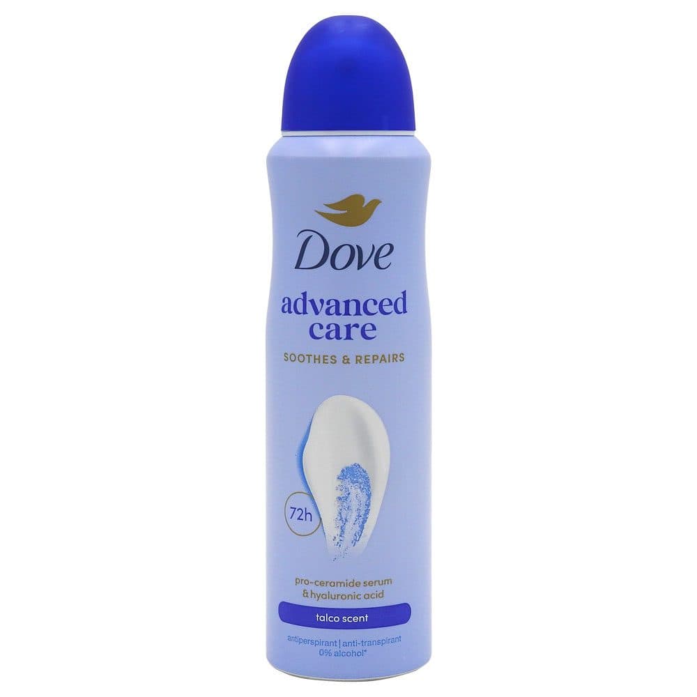 Antiperspirant Deodorant, Dove, 150 ml Advanced Care Talco
