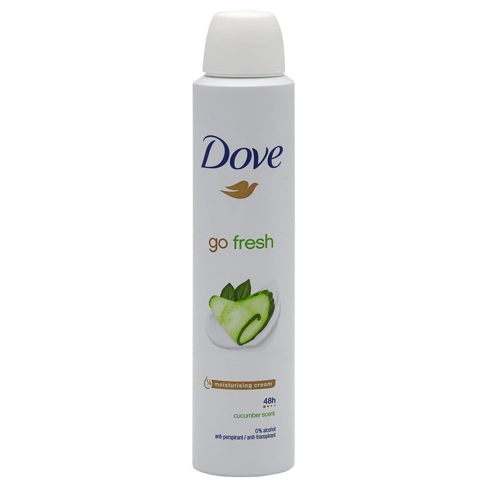 Antiperspirant Deodorant, Dove, 200 ml Cucumber Woman