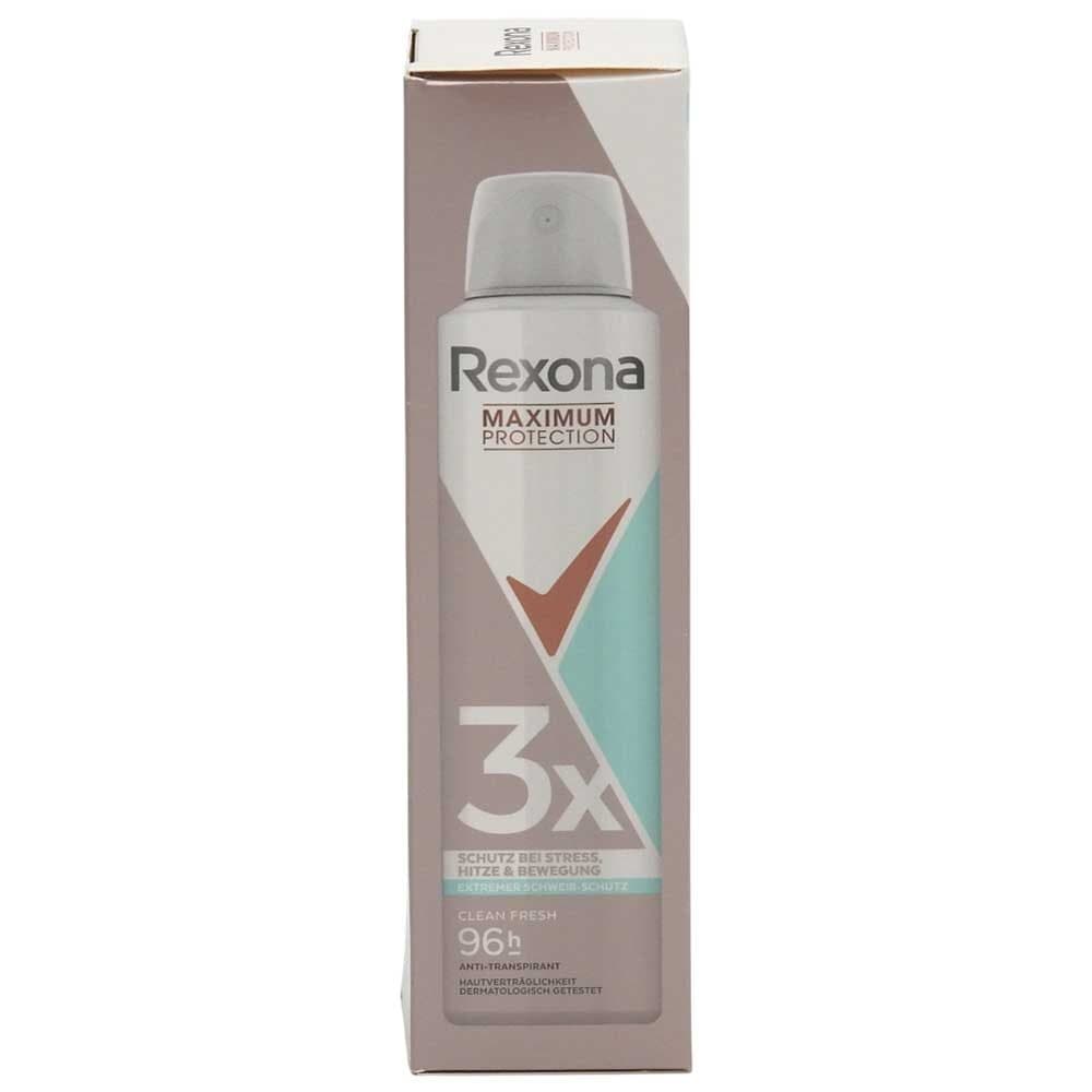 Antiperspirant Deodorant, Rexona, Maximum Protection 150 ml Clean Fresh