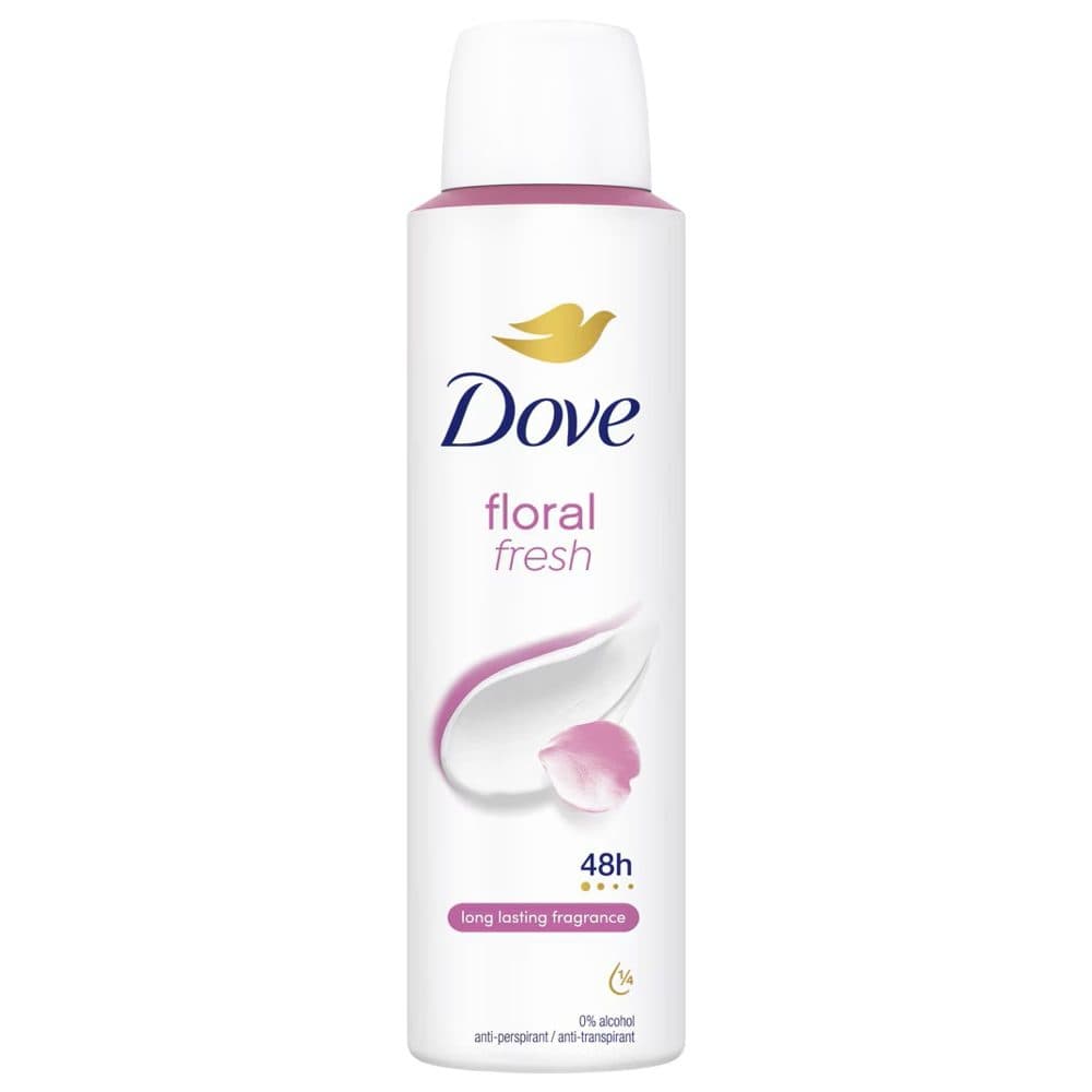Antiperspirant Deodorant, Dove, 150 ml Floral Fresh