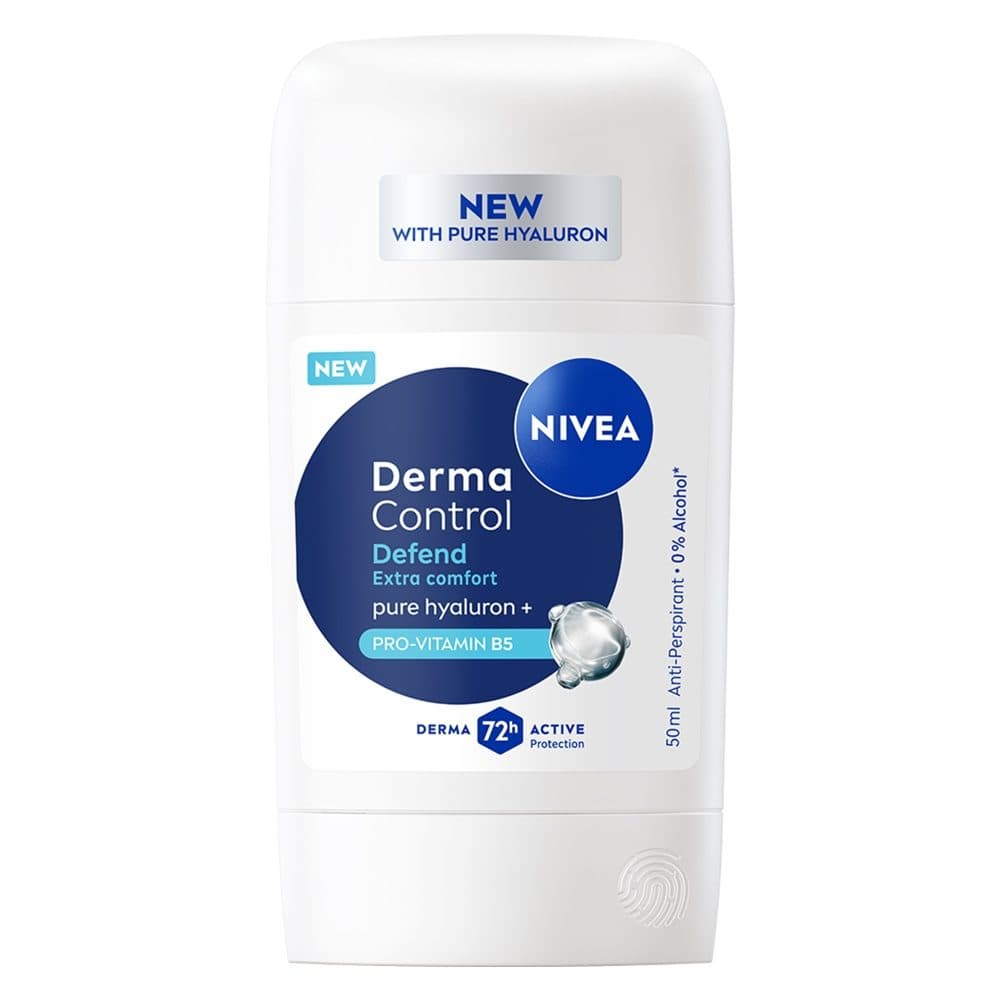 Antiperspirant Stick, Nivea, 50 ml Derma Control Defend