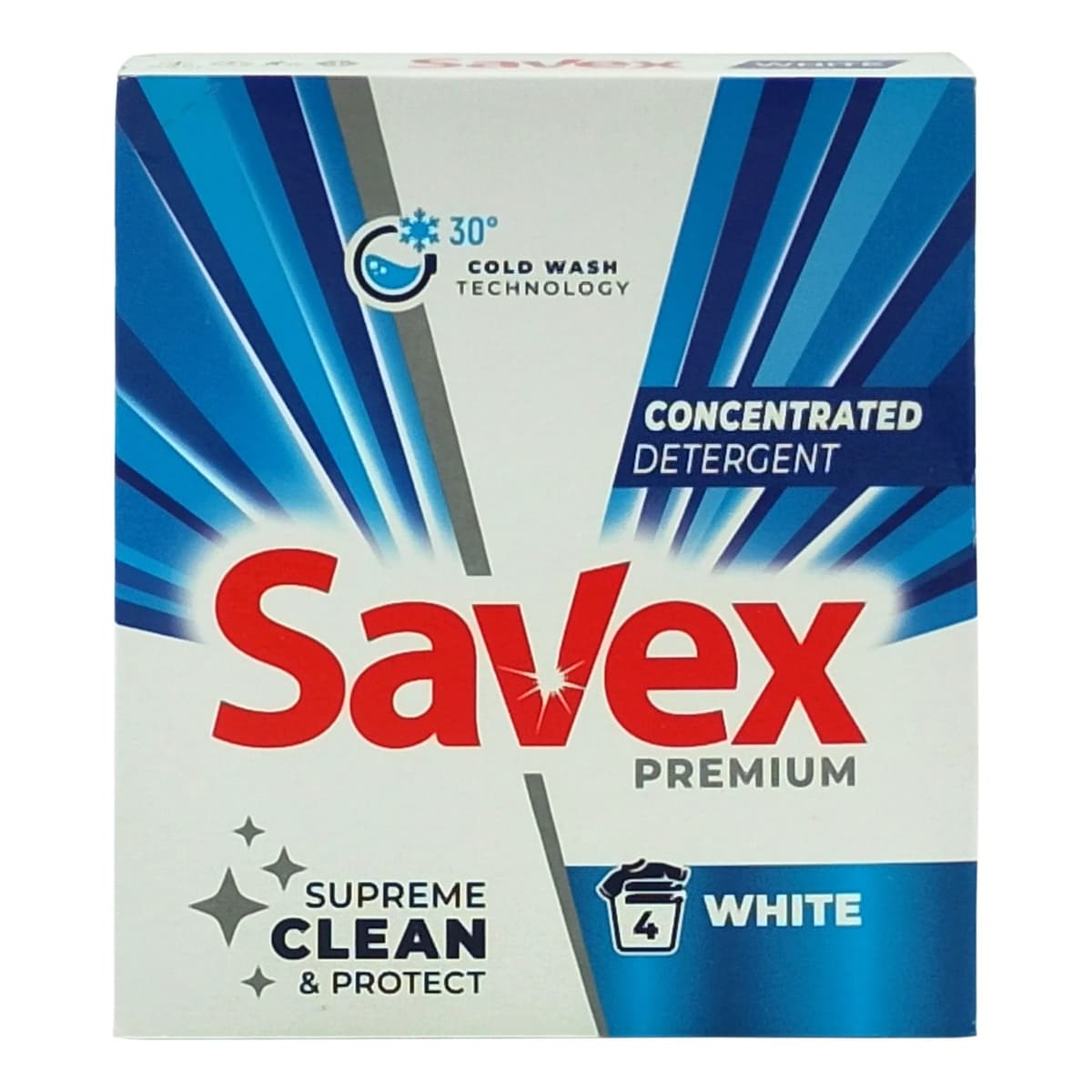 Detergent pentru Rufe Automat, Savex, 320 g White 4 spalari