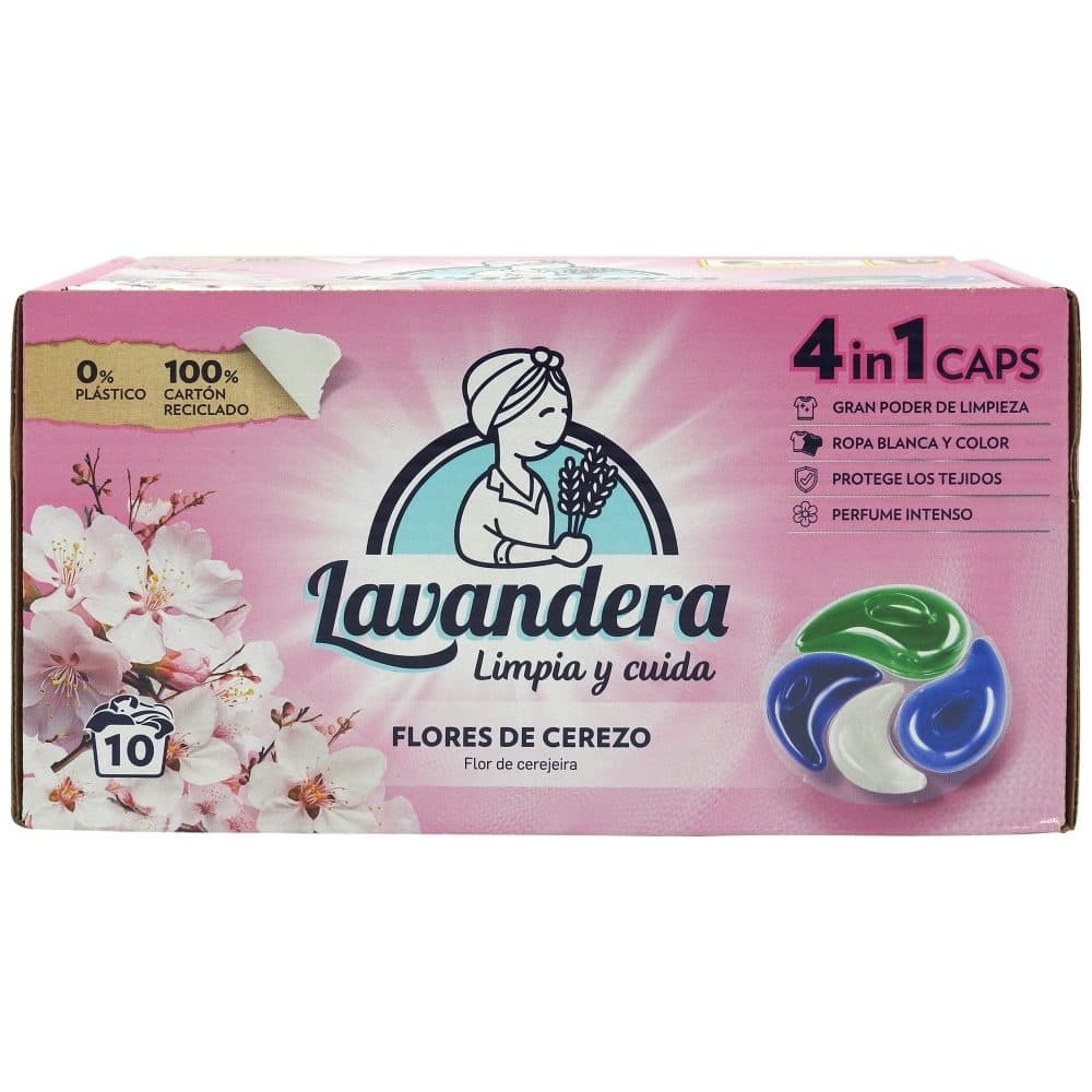 Lavandera Detergent Capsule 10 buc Flores de Cerezo
