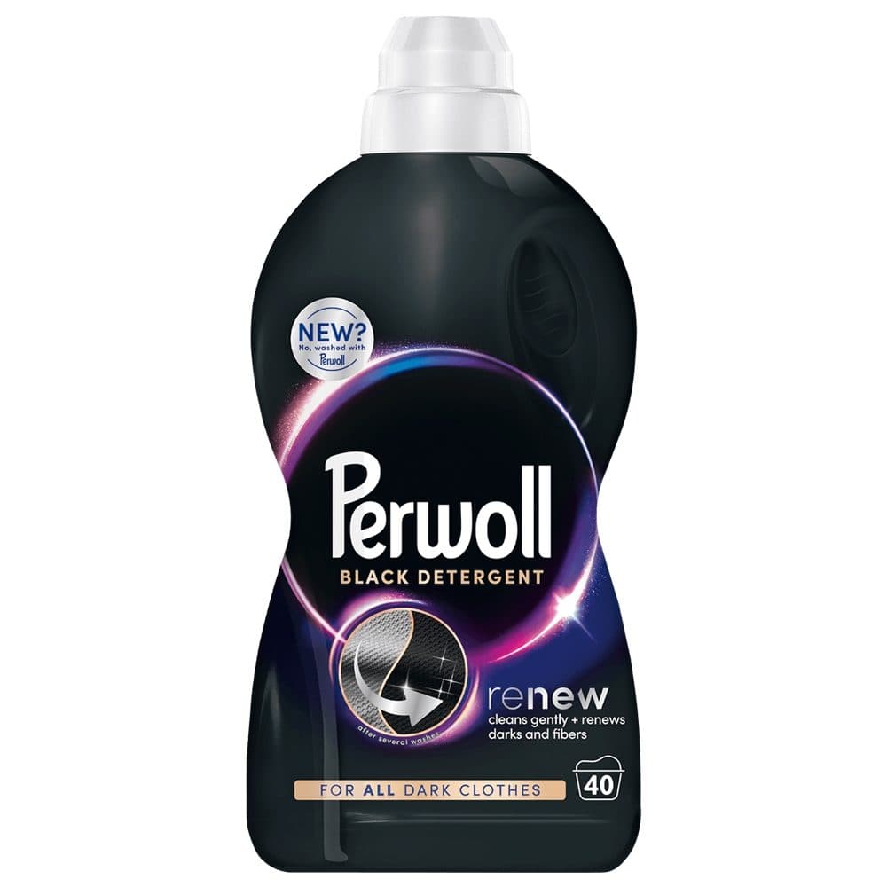 Detergent Lichid, Perwoll, 2 L Renew Black 40 spalari