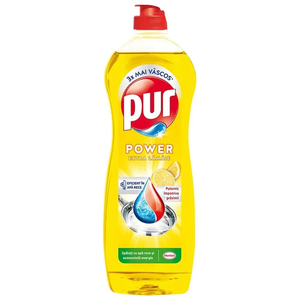 Pur Detergent Vase Lichid 750 ml Lemon