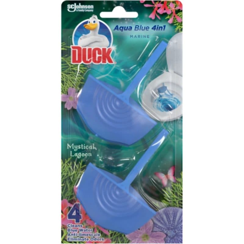 Odorizant WC, Duck Anitra, 2 X 36 g Aqua Blue Mystical Lagoon