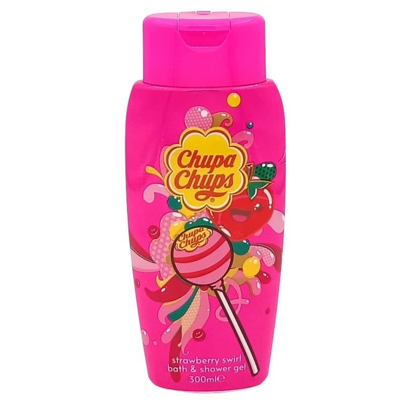 Gel de Dus, Chupa Chups, 300 ml Capsuni