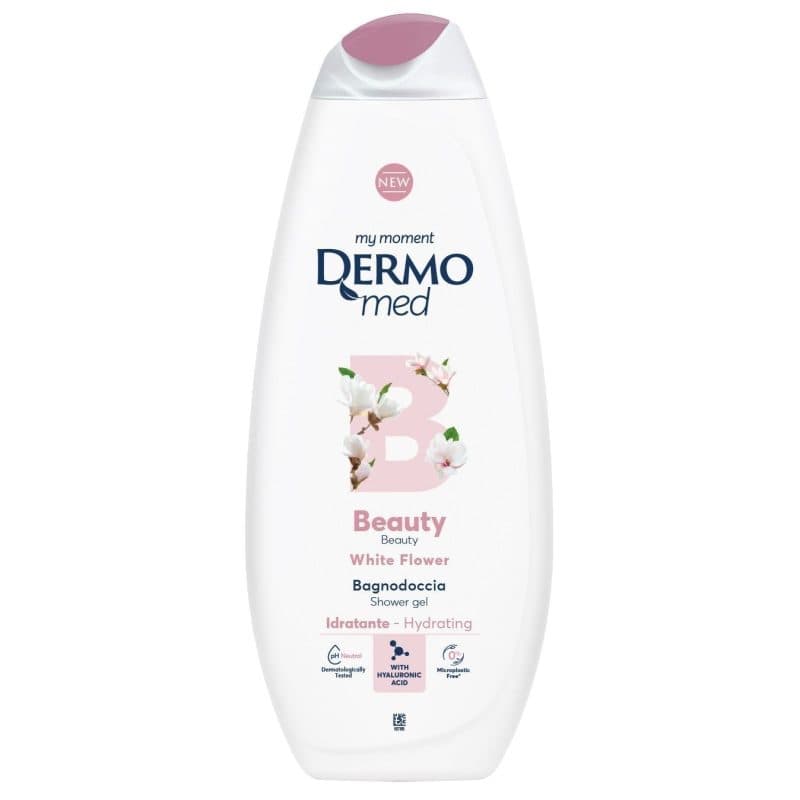 Gel de Dus, Dermomed, 650 ml Beauty White Flower