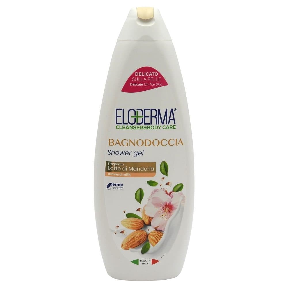 Gel de Dus, Eloderma, 600 ml Lapte de Migdala