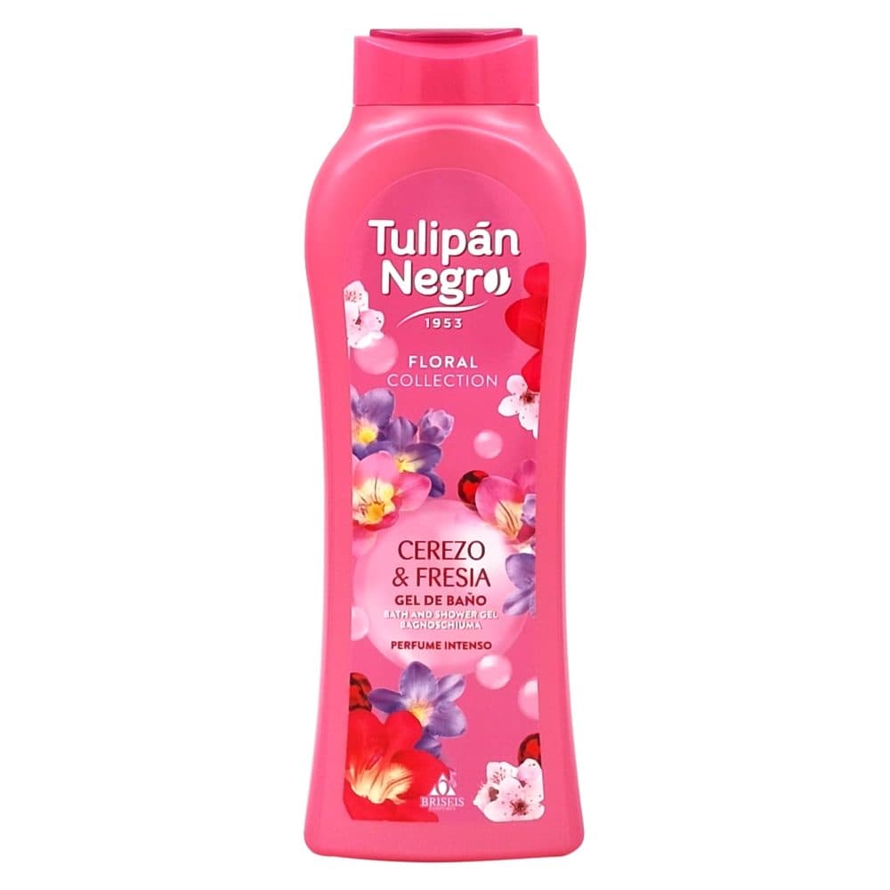 Gel de Dus, Tulipan Negro, 650 ml Floral Cerezo Fresia
