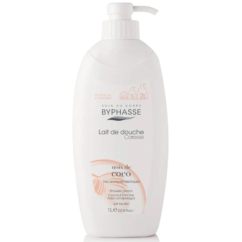 Gel de Dus, Byphasse, Crema 1 L Cocos