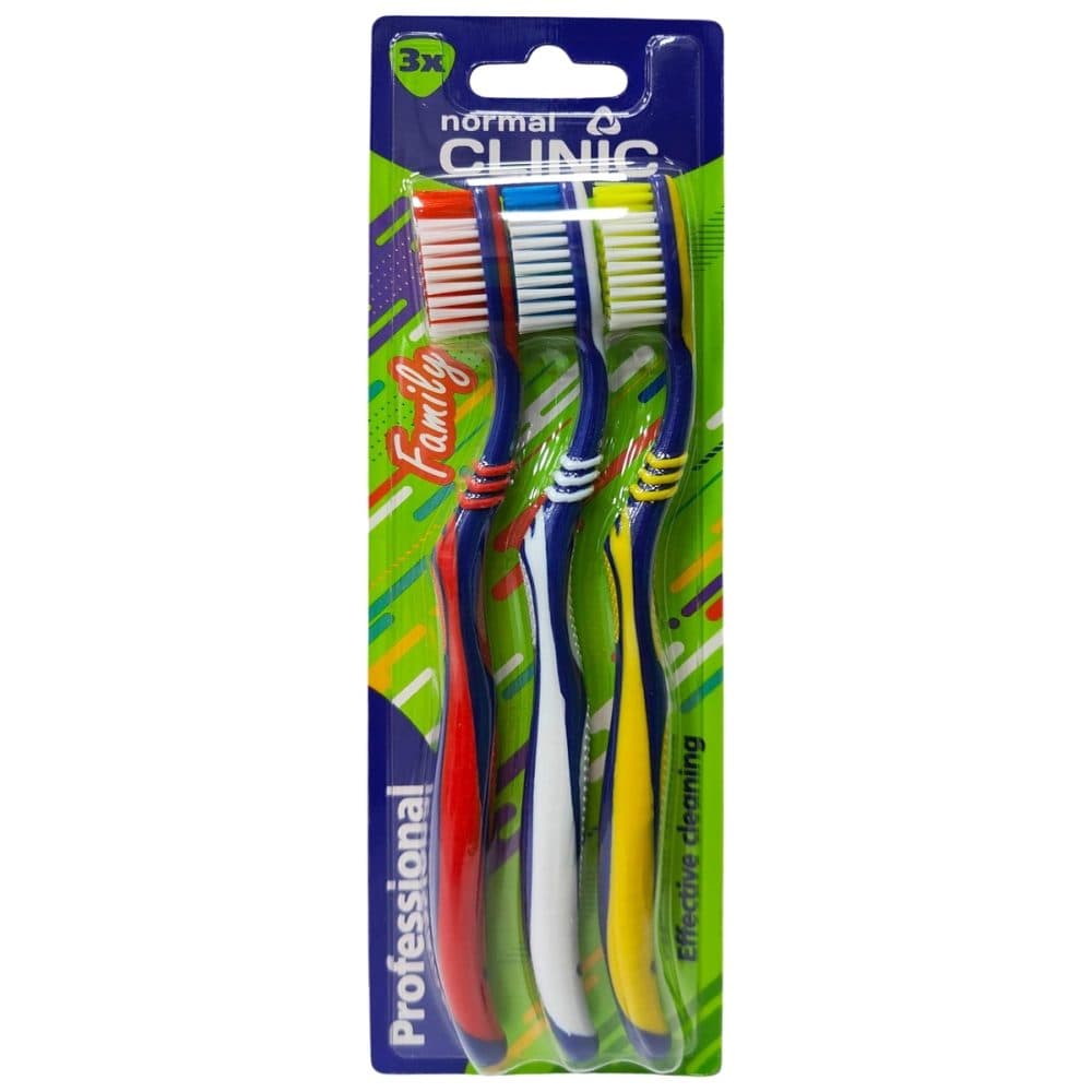 Periuta de Dinti, Clinic, Medium Set 3 buc Szv003