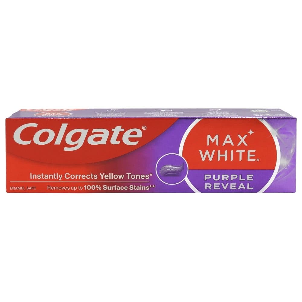 Pasta de Dinti, Colgate, 75 ml Max White Purple Reveal