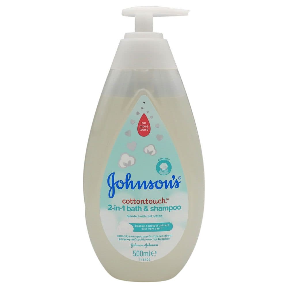 Lotiune, Johnsons Baby, Spalare 500 ml 2 in 1 Cotton Touch
