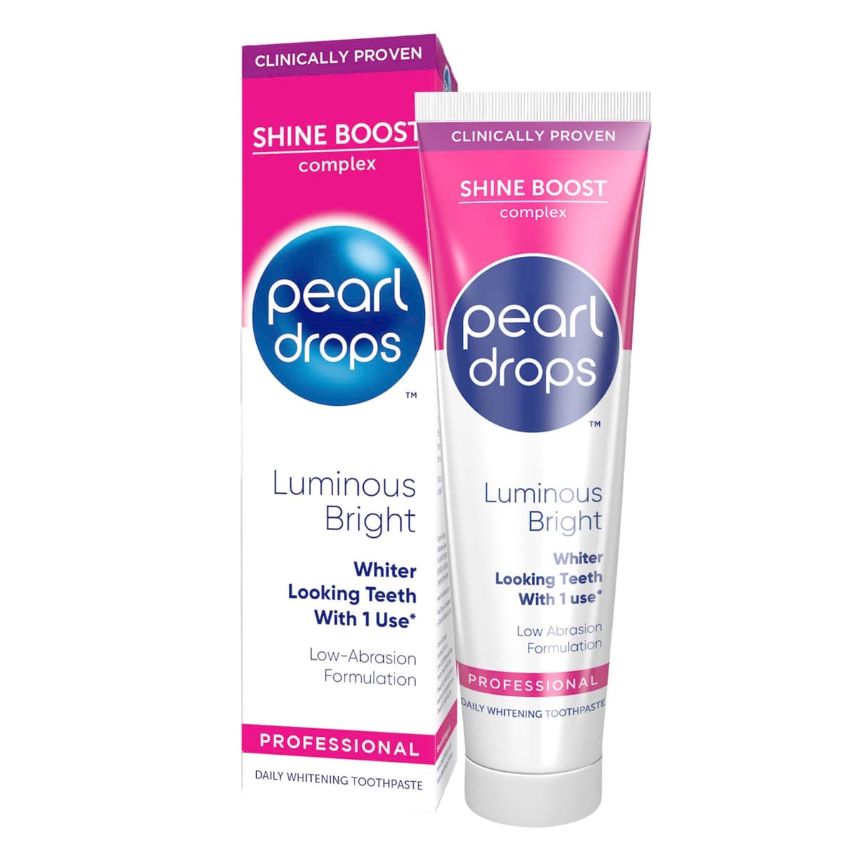 Pastă de dinți PEARL DROPS LUMINOUS BRIGHT 75ml