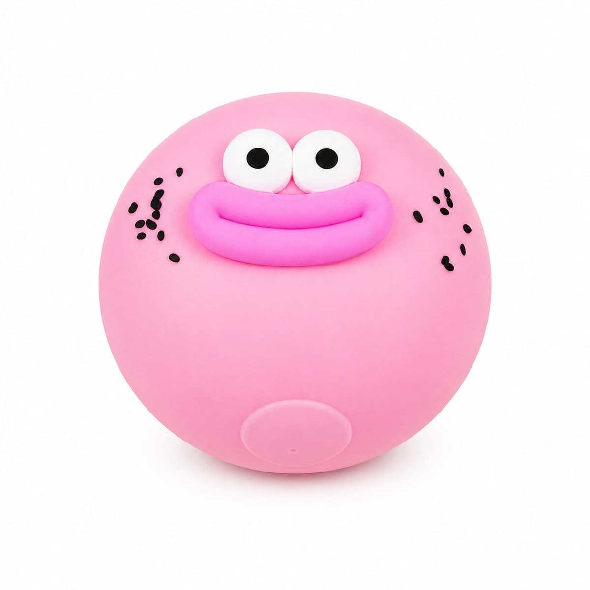 Jucarie Senzoriala Squishy, Flippy, Model Gogoasa cu Ochi Mari, 1 Bucata, Textura Ultra-Densa, Jucarie Antistres pentru Copii si Adulti, Efect Calmant cu Revenire Lenta, 9 cm, Roz