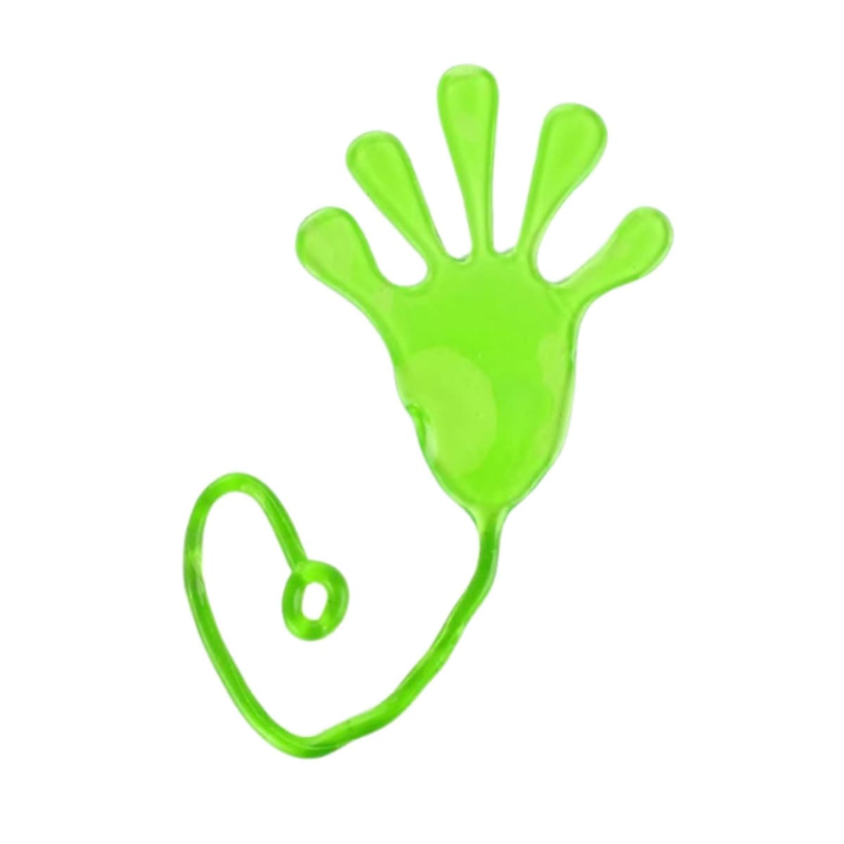 Jucarie Senzoriala Elastica, Flippy, Model Brat Elastic , Jucarie de Indemanare si Distractie pentru Copii, 1 Bucata, Tactila pentru Copii, 20 x 7 cm, Verde