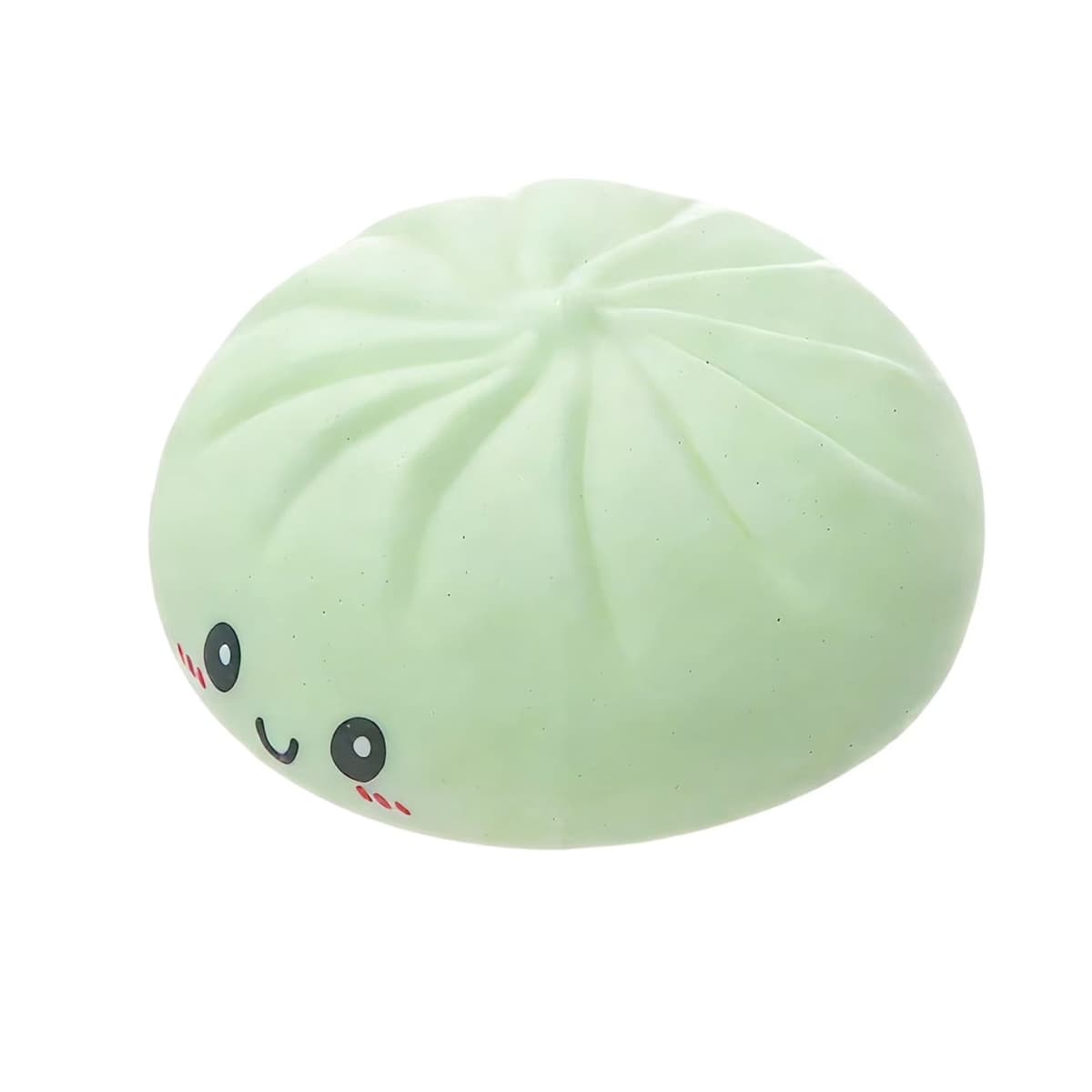 Jucarie Antistres, Flippy, Squishy Gigant, Model Galusca, cu Revenire Lenta, Jucarie Senzoriala Interactiva pentru Copii si Adulti, 8.5 cm, Verde