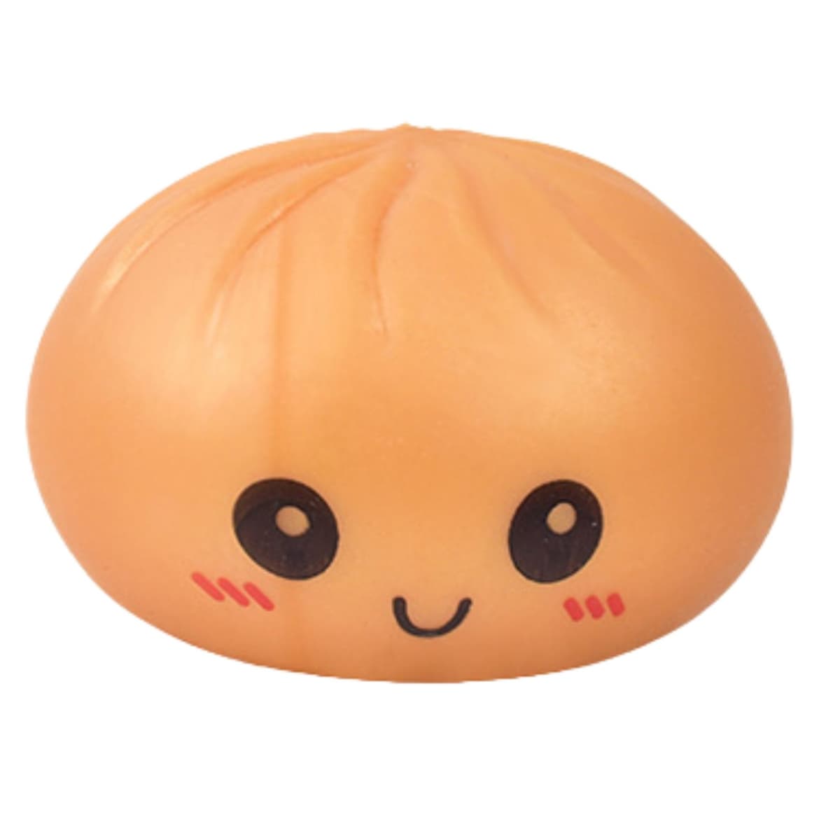 Jucarie Antistres, Flippy, Squishy Gigant, Model Galusca, cu Revenire Lenta, Jucarie Senzoriala Interactiva pentru Copii si Adulti, 8.5 cm, Galben