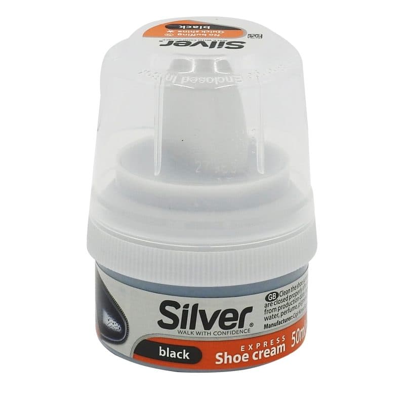 Silver Crema Pantofi 50 ml Negru