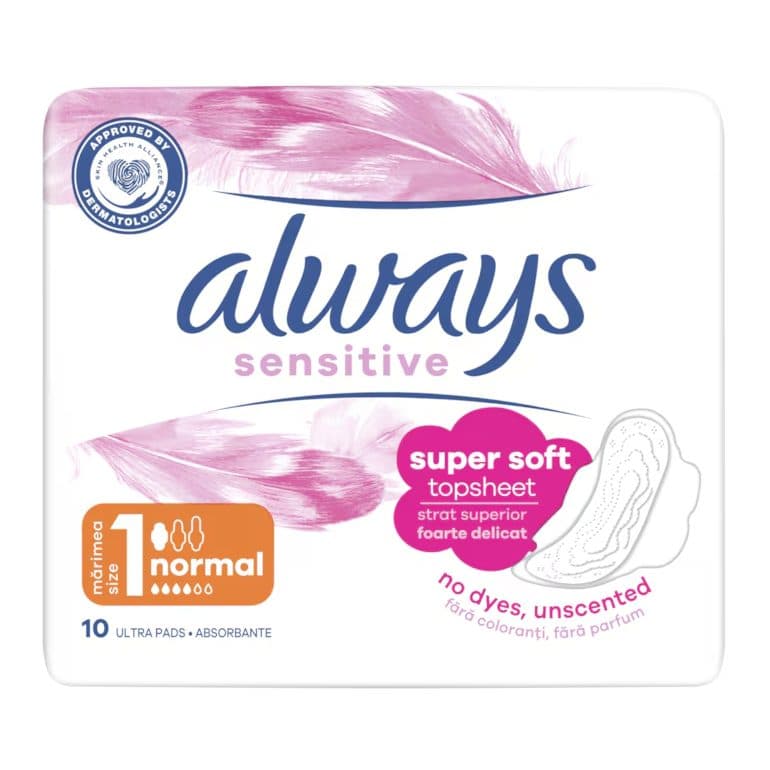 Absorbante, Always, 10 buc Ultra Normal plus Sensitive