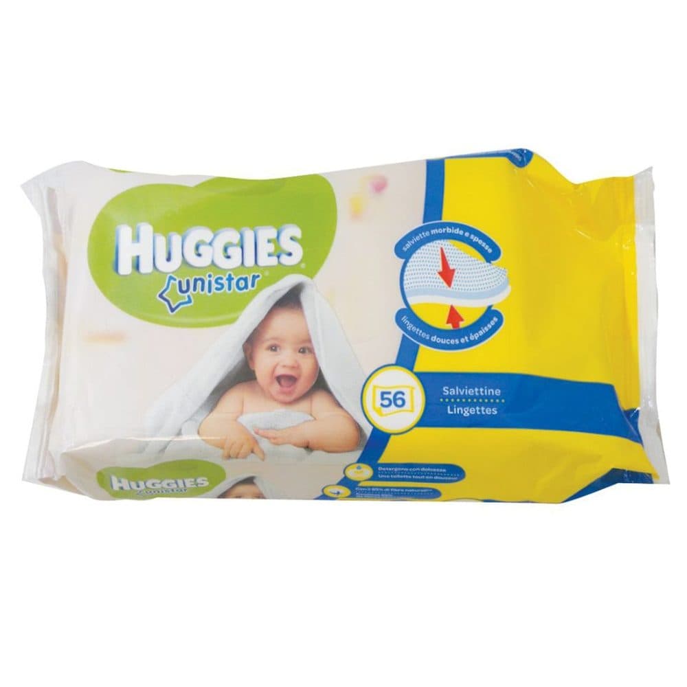Servetele Umede, Huggies, 56 buc Unistar