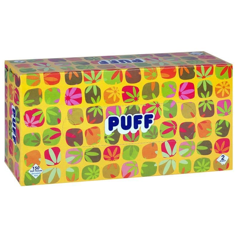 Servetele, Puff, Cutie Pop Up 2 Straturi 150 buc