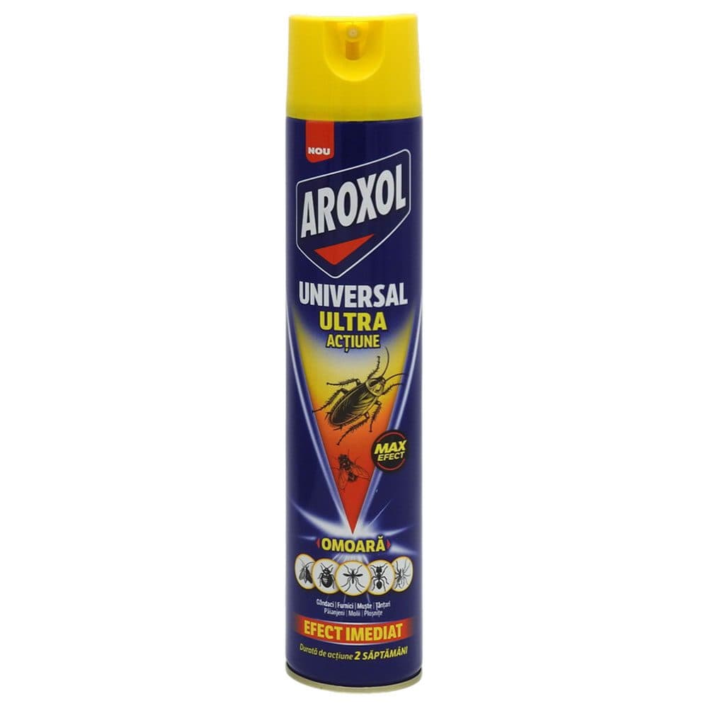 Spray, Aroxol Insecticid Universal, 500 ml Ultra Actiune Nou