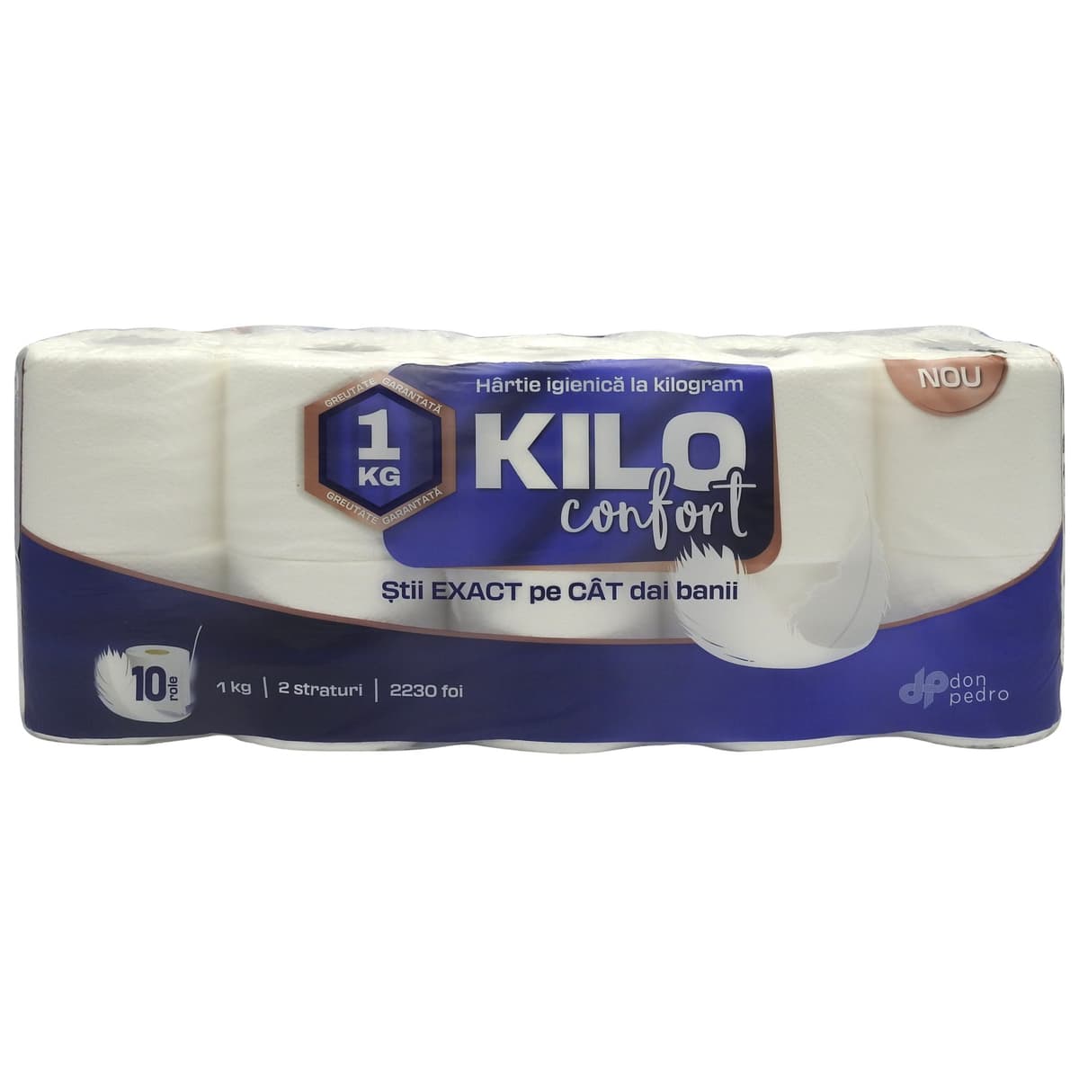 Kilo Hartie Igienica 10ROLE 2STR 2230FOI