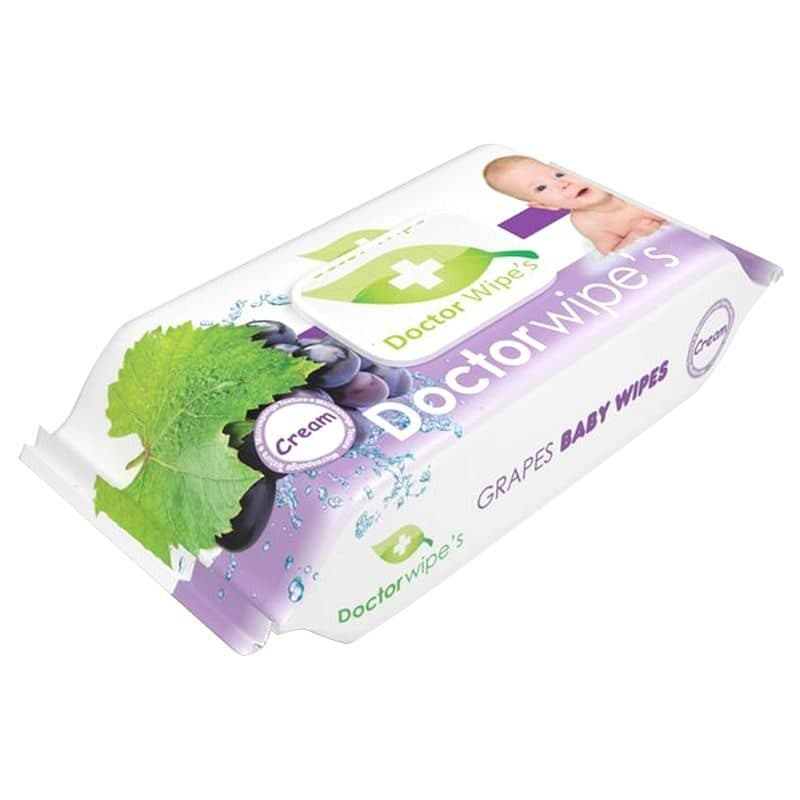 Servetele Umede, Doctor, Grapes 60 buc
