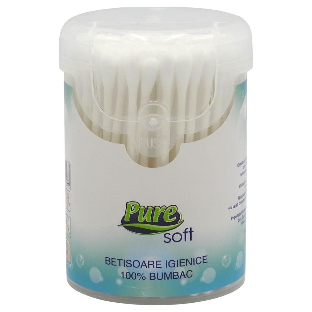 Betisoare, Pure, Urechi Bumbac 100 buc