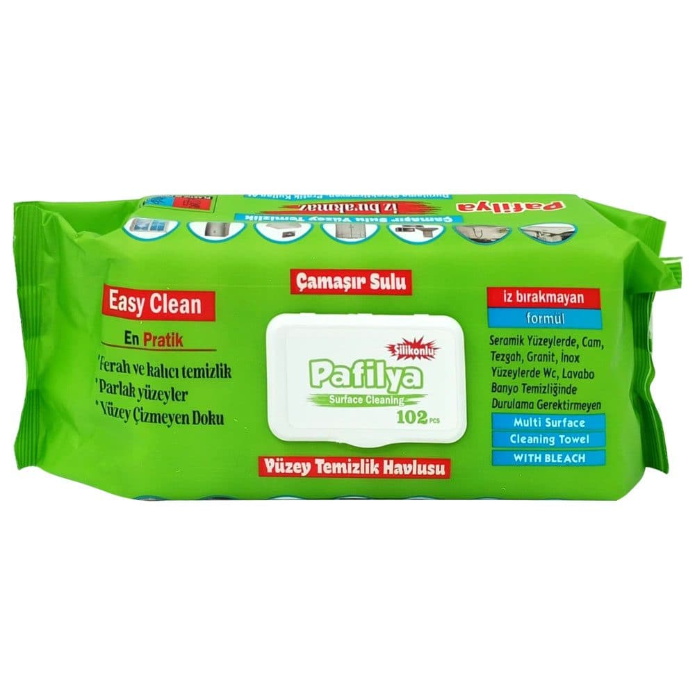 Servetele Umede, Pafilya, Multisuprafete 102 buc Bleach