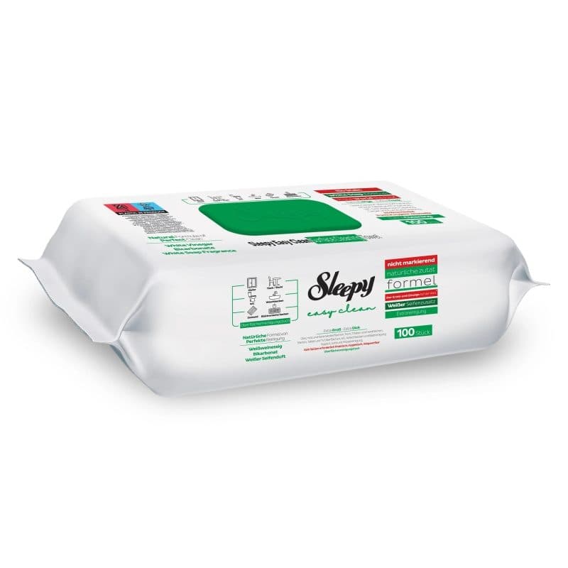 Servetele Umede, Sleepy Easy Clean, Multisuprafete 100 buc Extra Cleaning