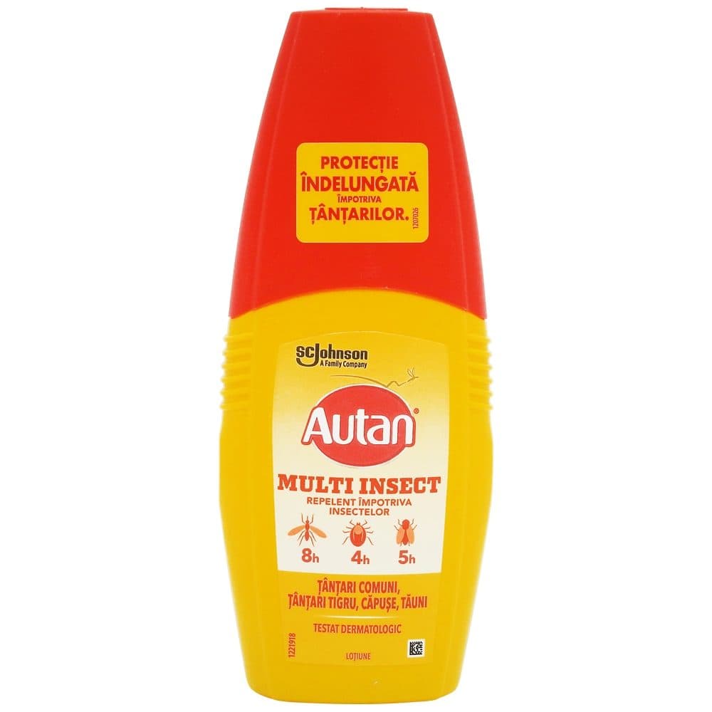 Lotiune, Autan Repelent Multi Insect, 100 ml