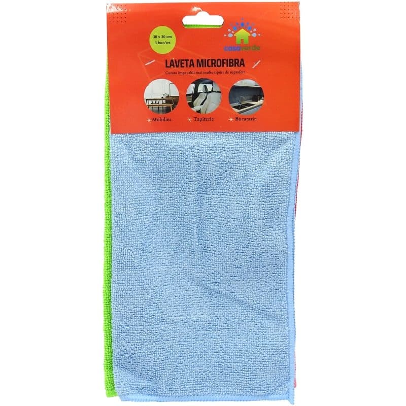 Set, Alver Laveta Microfibra Universala 30x30cm 3 buc /, 286