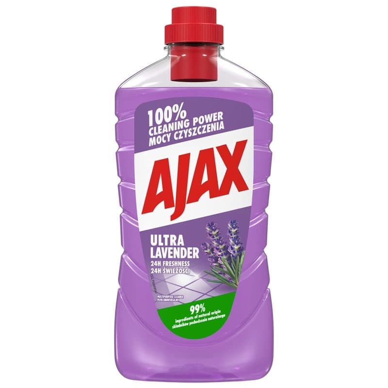 Solutie, Ajax, Pardoseli 1 L Ultra Lavanda