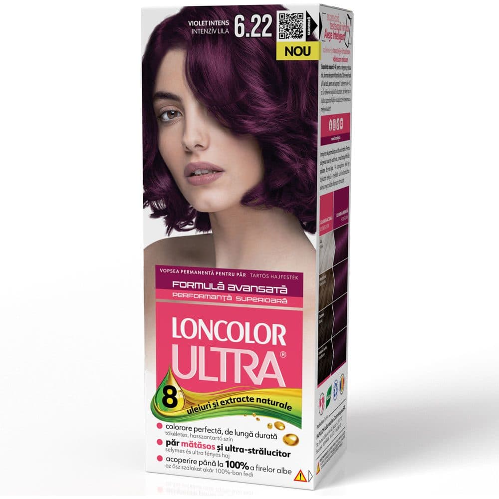 Vopsea pentru Par, Loncolor Ultra, 6/22 Violet Intens