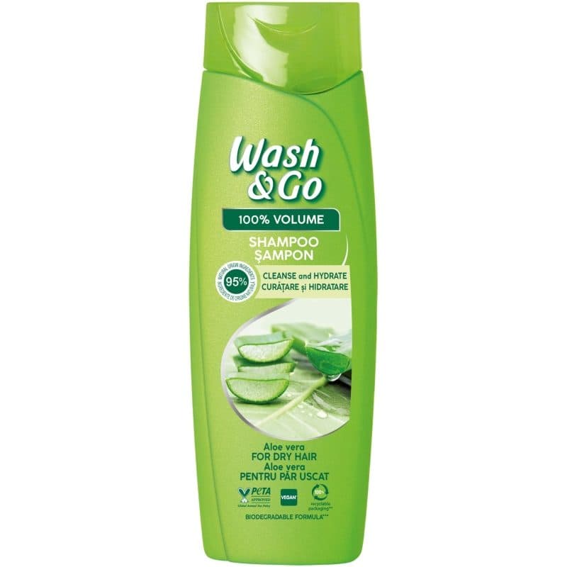 Sampon, Wash si Go, 360 ml Aloe Vera